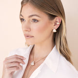 Pavé Shine Bolo Necklace
