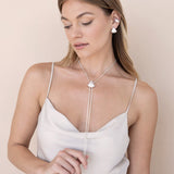 Pavé Shine Bolo Necklace