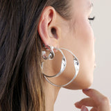 Heirloom Twist Large Hoops