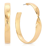 Heirloom Twist Large Hoops