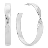 Heirloom Twist Large Hoops