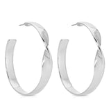 Heirloom Twist Large Hoops