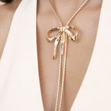 Bow Organica Bolo Necklace