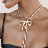 Bow Organica Bolo Necklace