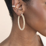 Rope Chain Hoops