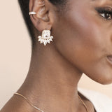Shine Crystal Stud Earrings