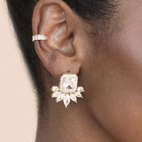 Shine Crystal Stud Earrings