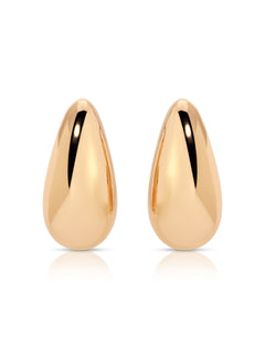 Golden Teardrop Earrings