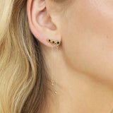 Emerald City Waterfall Earrings