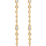 Crystal Linear Earrings