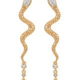 Serpentina Snake Earrings