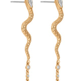 Serpentina Snake Earrings