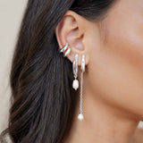 Liquid Luxe Pearl Earrings