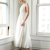 BIG CITY DREAMS WOVEN MIDI DRESS