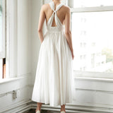 BIG CITY DREAMS WOVEN MIDI DRESS