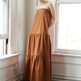 GIRLS JUST WANNA HAVE WOVEN MAXI DRESS