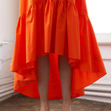 SUNBEAM SPLENDOR WOVEN MIDI DRESS