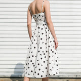 HARMONY HORIZON WOVEN MIDI DRESS