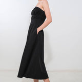 MYSTIC MUSE WOVEN MIDI DRESS