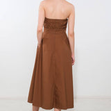MYSTIC MUSE WOVEN MIDI DRESS
