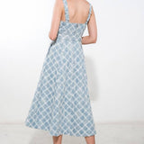 MADE TO BELIVE DENIM MIDI DRESS