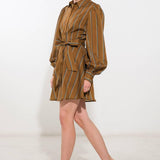 GIVE IT A GO WOVEN MINI DRESS