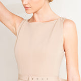 LIVING THE DREAM WOVEN MIDI DRESS