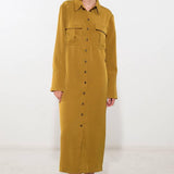 STATE OF BLISS WOVEN MIDI DRESS