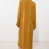 STATE OF BLISS WOVEN MIDI DRESS