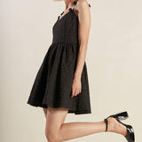 COVETED SWEETNESS WOVEN LACE MIDI DRESS