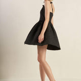 COVETED SWEETNESS WOVEN LACE MIDI DRESS