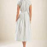 INCREDIBLY SENSATIONAL WOVEN MIDI DRESS