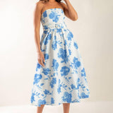 HONESTLY LOVE WOVEN MIDI DRESS