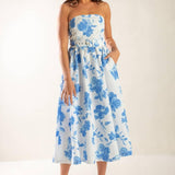 HONESTLY LOVE WOVEN MIDI DRESS