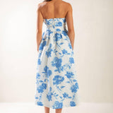 HONESTLY LOVE WOVEN MIDI DRESS