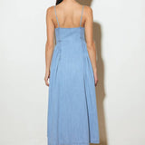 BLUEBELL BREEZE LIGHTWEIGHT DENIM MIDI DRESS