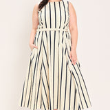 SAIL AWAY WOVEN MIDI DRESS