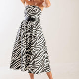 NOT SO ORDINARY WOVEN MIDI DRESS
