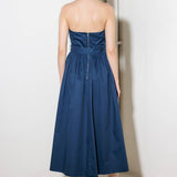 ENDLESSLY CHARMING WOVEN MIDI DRESS