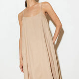 DAISY LANE WOVEN MIDI TENT DRESS