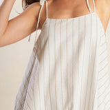 JUST WONDERING WOVEN MIDI DRESS
