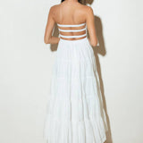 NEO BREEZE WHITE MIDI DRESS