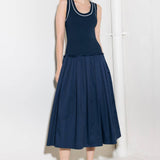 CELEBRATE EVERYDAY NAVY DRESS