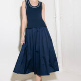 CELEBRATE EVERYDAY NAVY DRESS