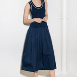 CELEBRATE EVERYDAY NAVY DRESS