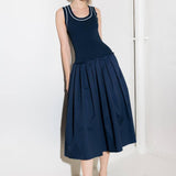 CELEBRATE EVERYDAY NAVY DRESS