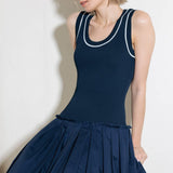 CELEBRATE EVERYDAY NAVY DRESS
