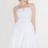 PURE ROMANCE WOVEN MINI DRESS