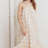 CLOUD NINE GOWN WOVEN ANKLE DRESS