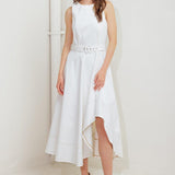 POET’S MUSE WOVEN MIDI DRESS